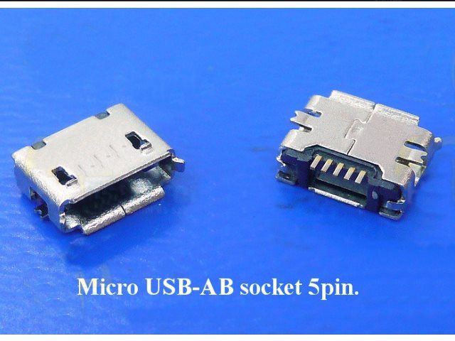 Connecteur micro USB CONN-USB-MIC-AB-A