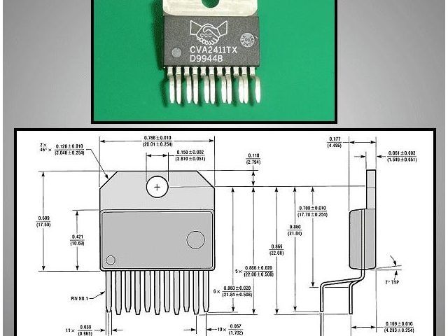 Circuit intégré CVA2411TX