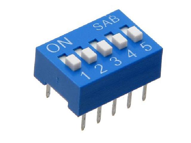 Micro-interrupteur DIL DS-05