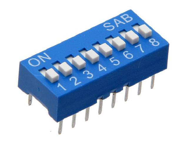 Micro-interrupteur DIL DS-08