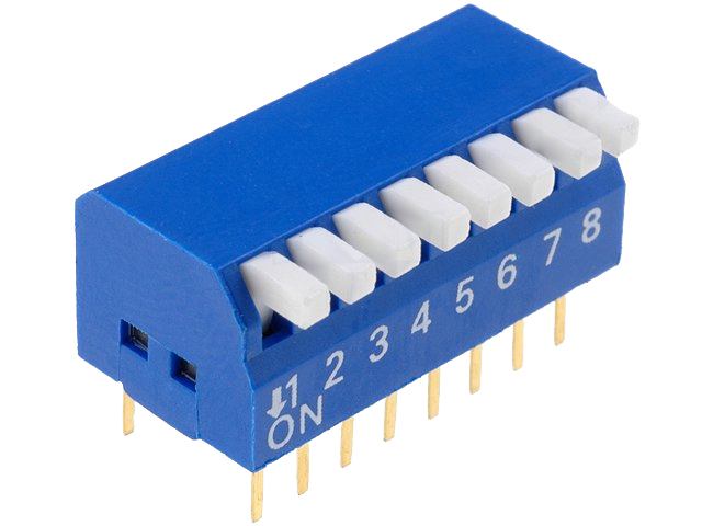 Micro-interrupteur DIL DS-08P