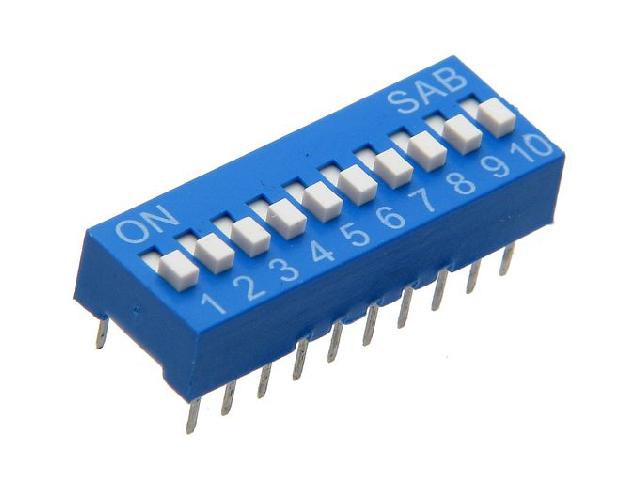 Micro-interrupteur DIL DS-10