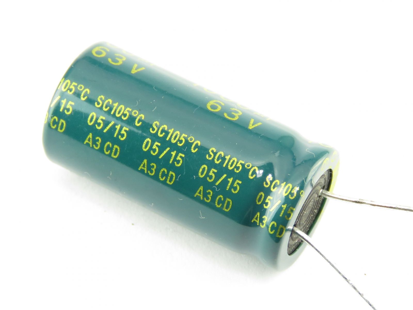 Condensateur chimique 1000uF 63V DSC108M063S1ACM32K (image 3/4)