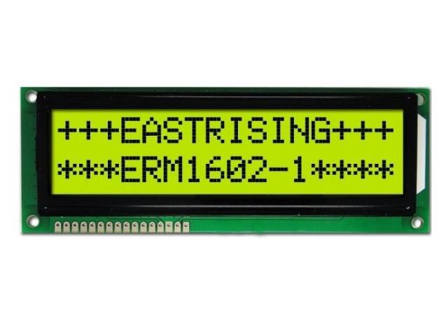 Afficheur LCD 2x16 ERM1602SYG-6