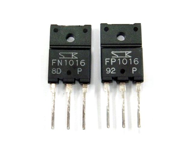 Paire de transistors NPN-PNP FN1016-FP1016