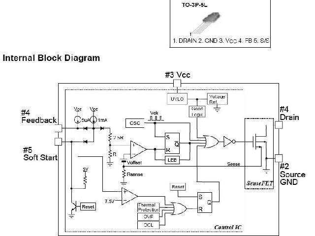 Circuit intégré FS7M0880