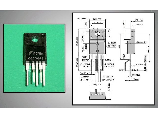 Circuit régulateur de tension à découpage FSCQ0765RT