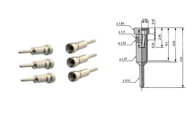 Support circuit intégré 1 pins IC-S-01P