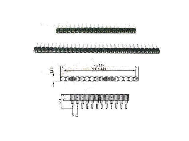Support circuit intégré 20 pins IC-S-20P