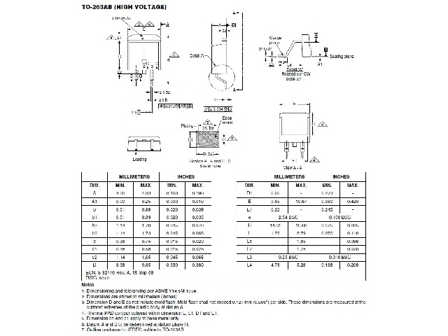 Transistor IRF8010S