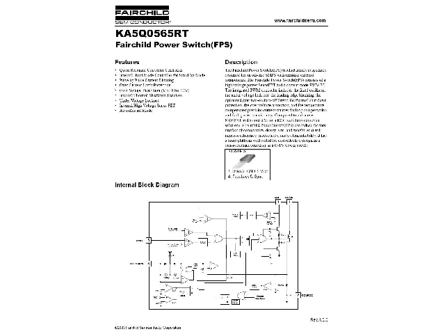 Circuit intégré KA5Q0565RT