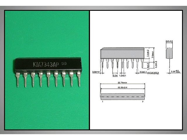 Circuit intégré KIA7343AP