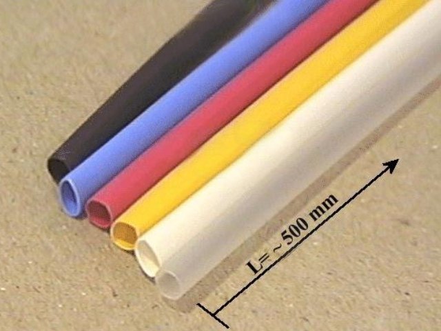 Kit de gaîne thermorétractable 6.4mm 6 couleurs KK-ASSY-6-4