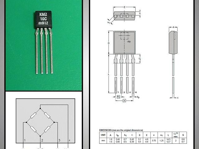 Circuit intégré KMZ10C