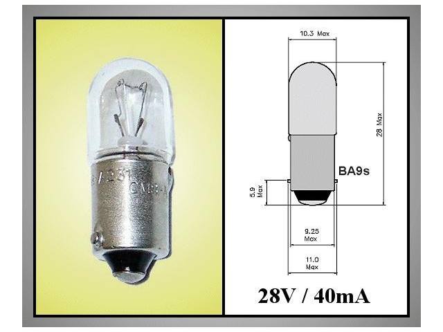 Ampoule 28V LAMP28V-40-A