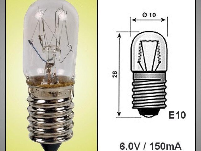 Ampoule 6V LAMP6-0V-150
