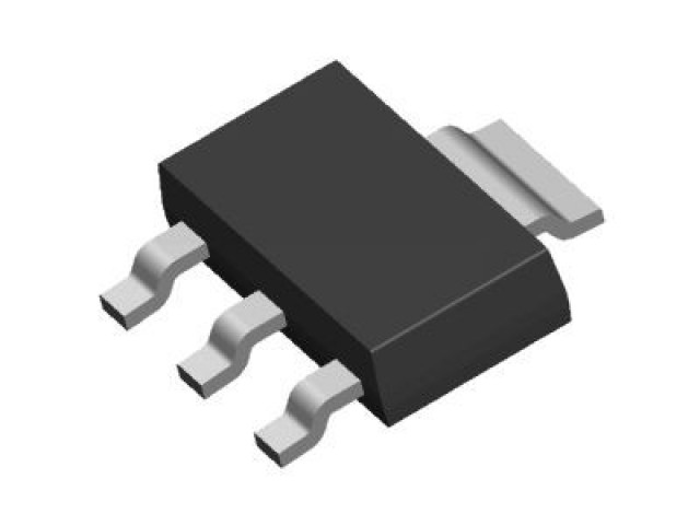 Circuit régulateur de tension positive LD1117S50CTR
