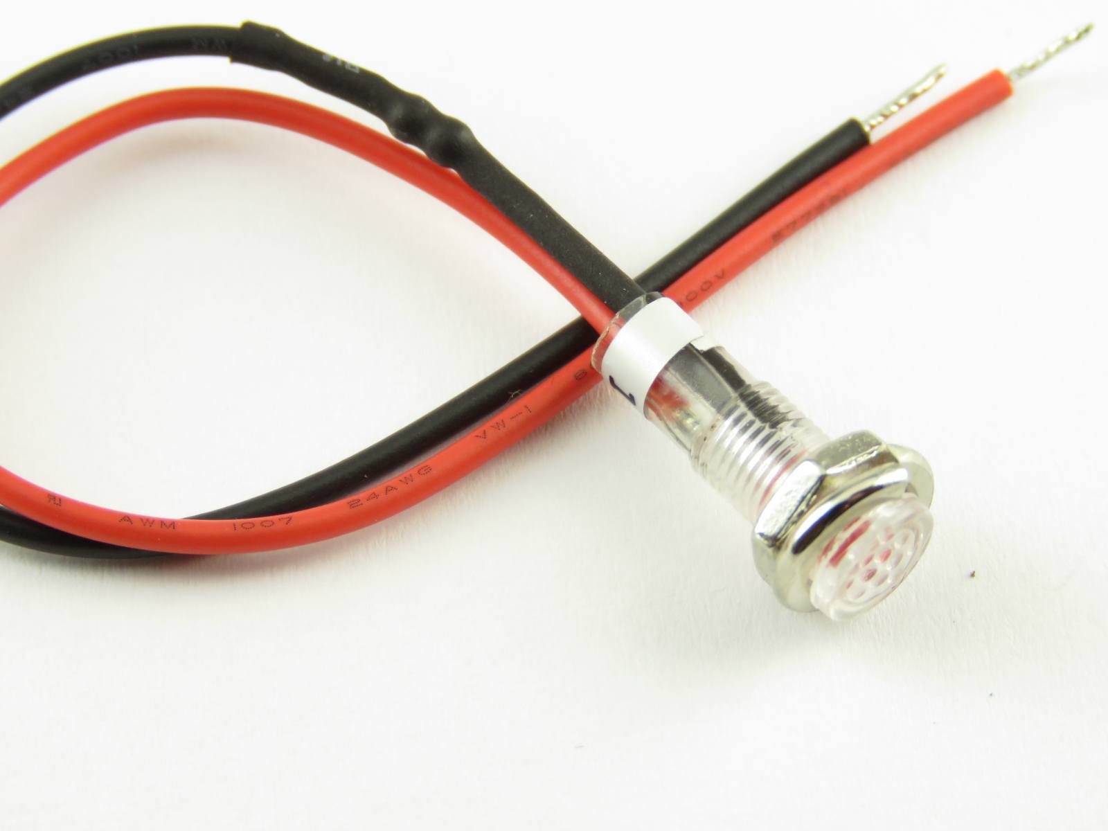 Indicateur LED rouge LED-LAMP01R12