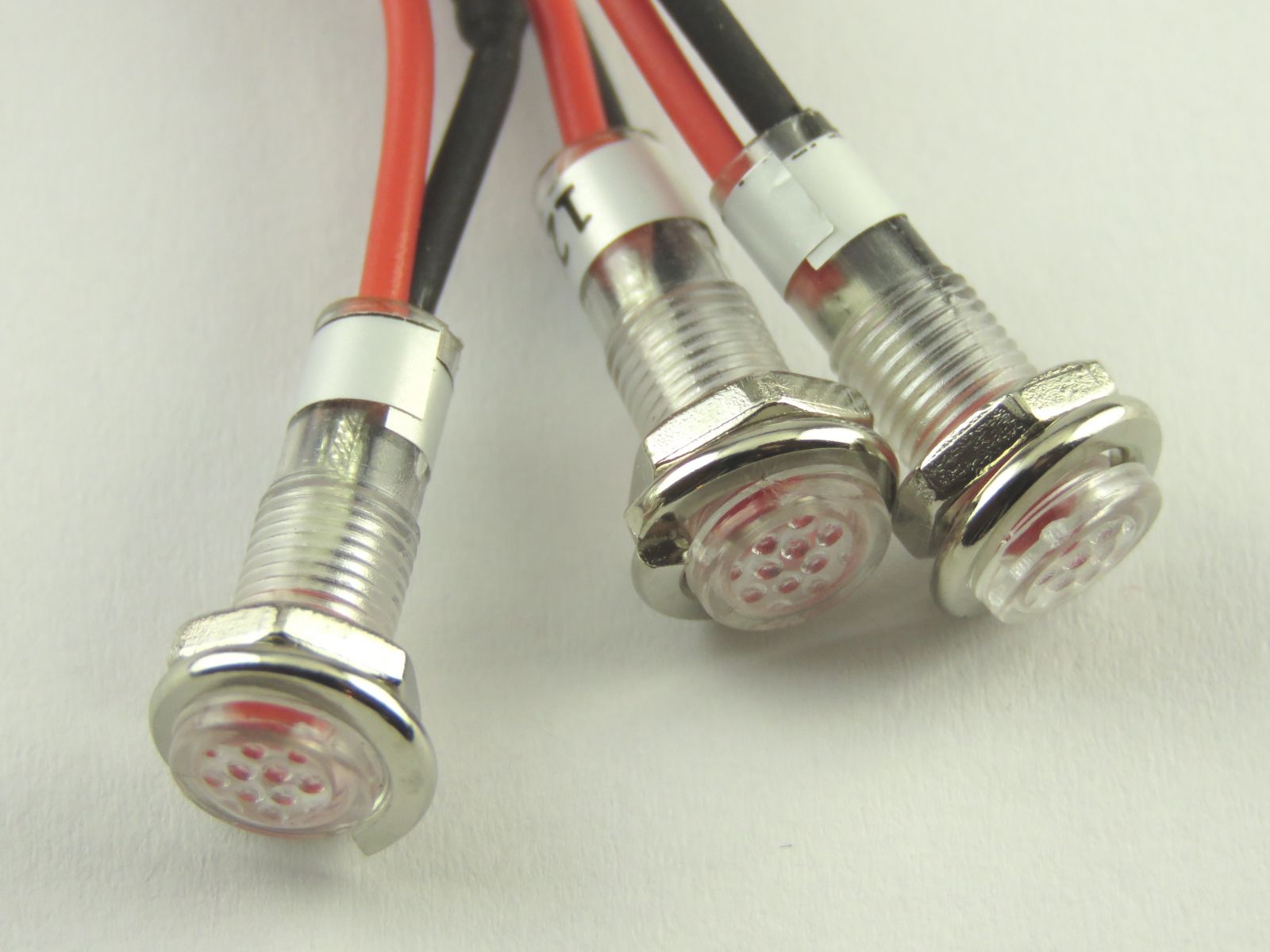 Indicateur LED rouge LED-LAMP01R12 (image 3/4)