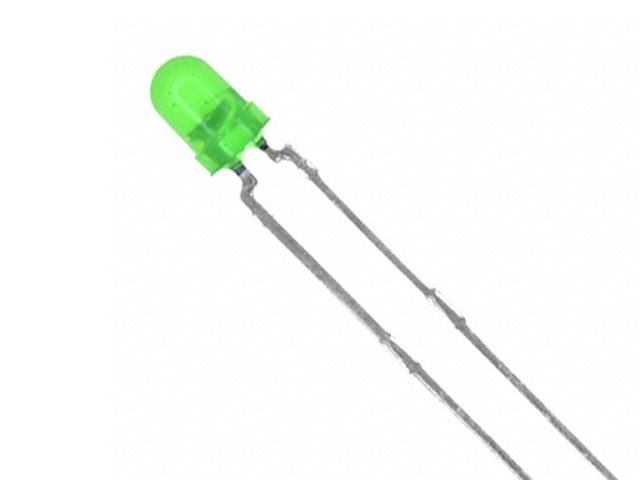 LED ronde verte 3mm LED3-G-BLIN