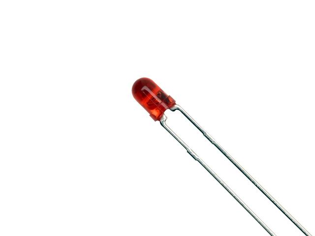 LED ronde rouge 3mm LED3-R-BLIN. Avtronic