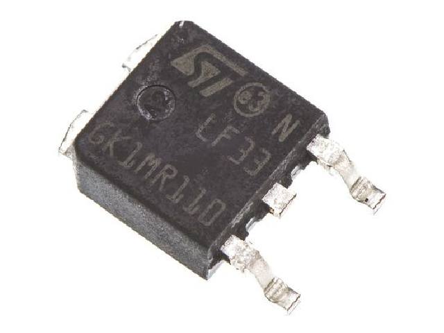 Circuit régulateur de tension positive LF33CDT