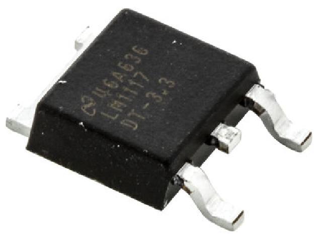 Circuit régulateur de tension positive LM1117DT-3-3