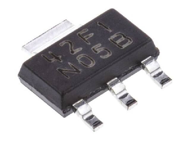 Circuit régulateur de tension positive LM1117IMP-3-3