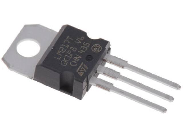 Circuit régulateur de tension positive LM217T