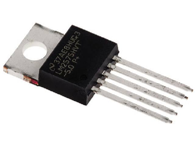 Circuit régulateur de tension à découpage LM2575HVT-5-0