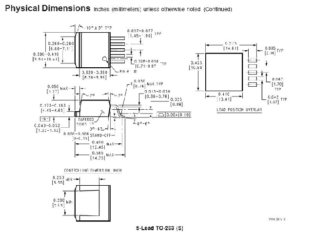 Circuit régulateur de tension à découpage LM2596S-12