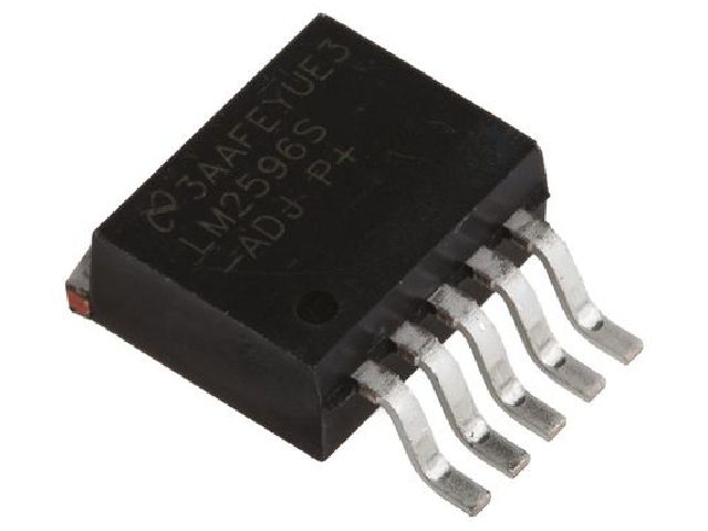 Circuit régulateur de tension à découpage LM2596S-ADJ