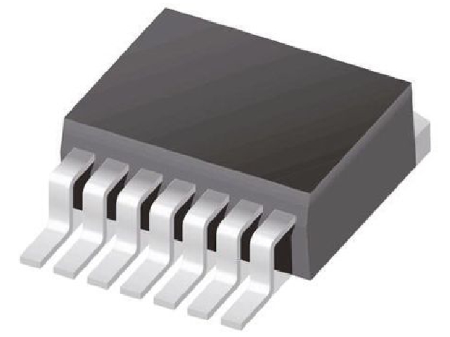 Circuit régulateur de tension à découpage LM2599S-ADJ