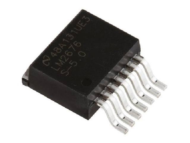 Circuit régulateur de tension à découpage LM2676S-5-0