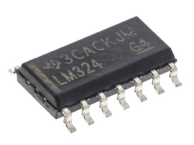 Circuit amplificateur opérationnel LM324D