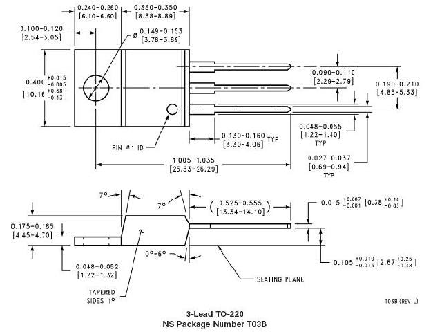 Circuit régulateur de tension positive LM340T5
