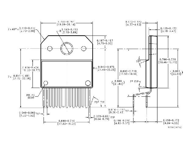 Circuit intégré LM4652TF