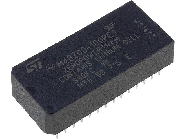 Mémoire RAM statique M48Z08-100PC1