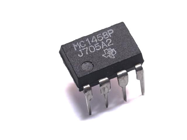 Circuit amplificateur opérationnel MC1458P