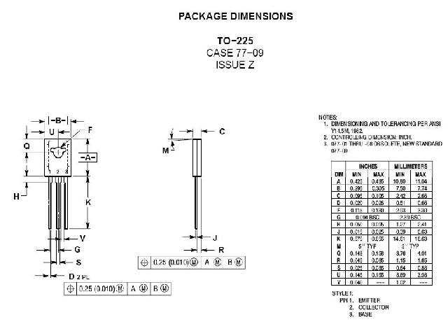 Transistor MJE340-ONS