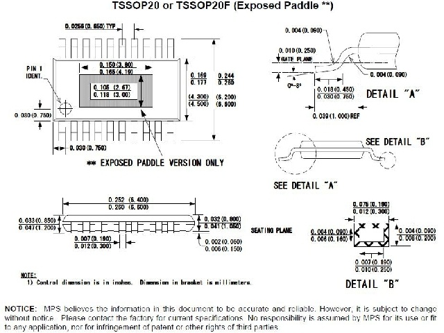 Circuit intégré MP1010BEF