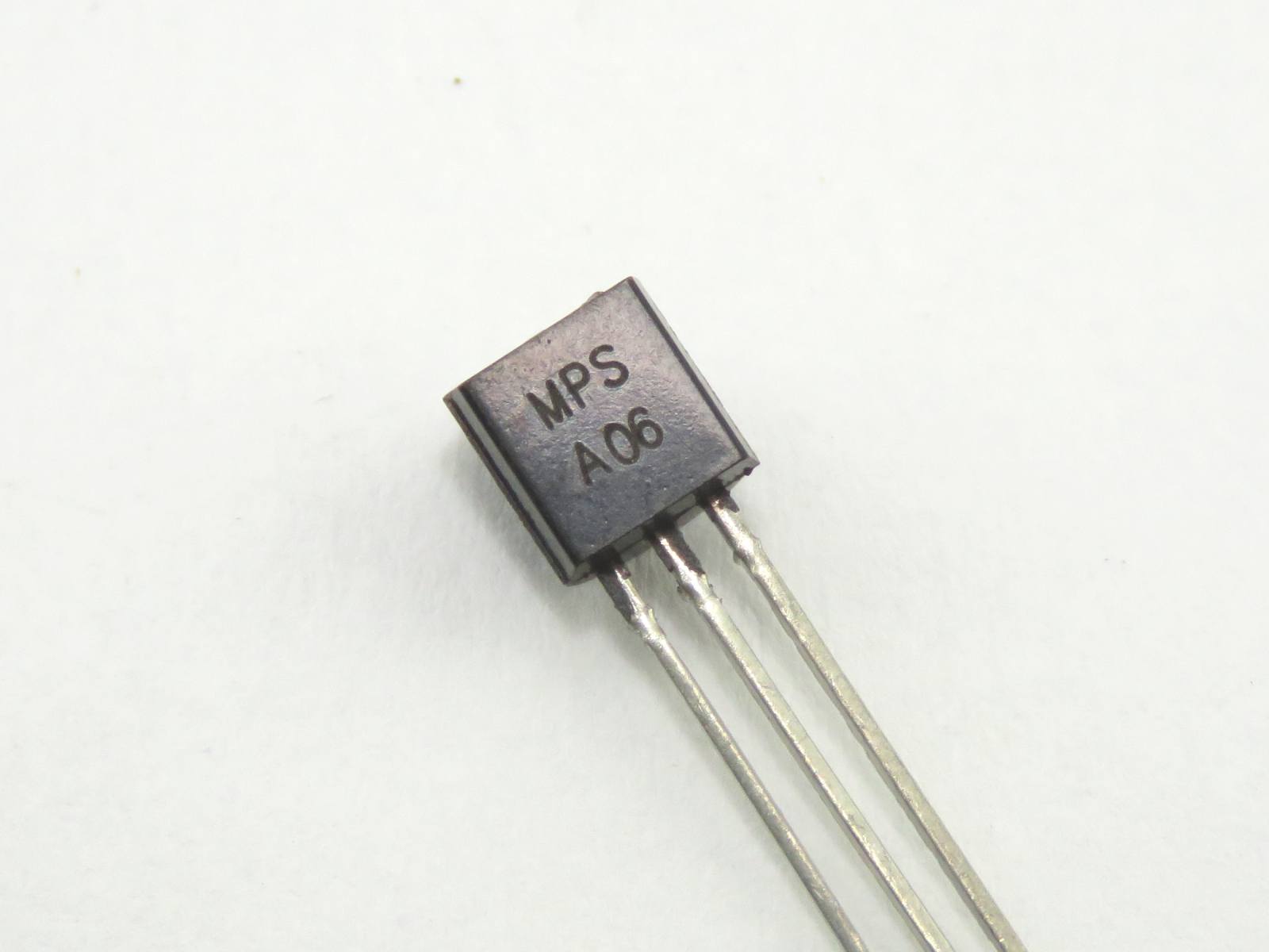 3 Pièces MPSA06 transistor bipolaire NPN 