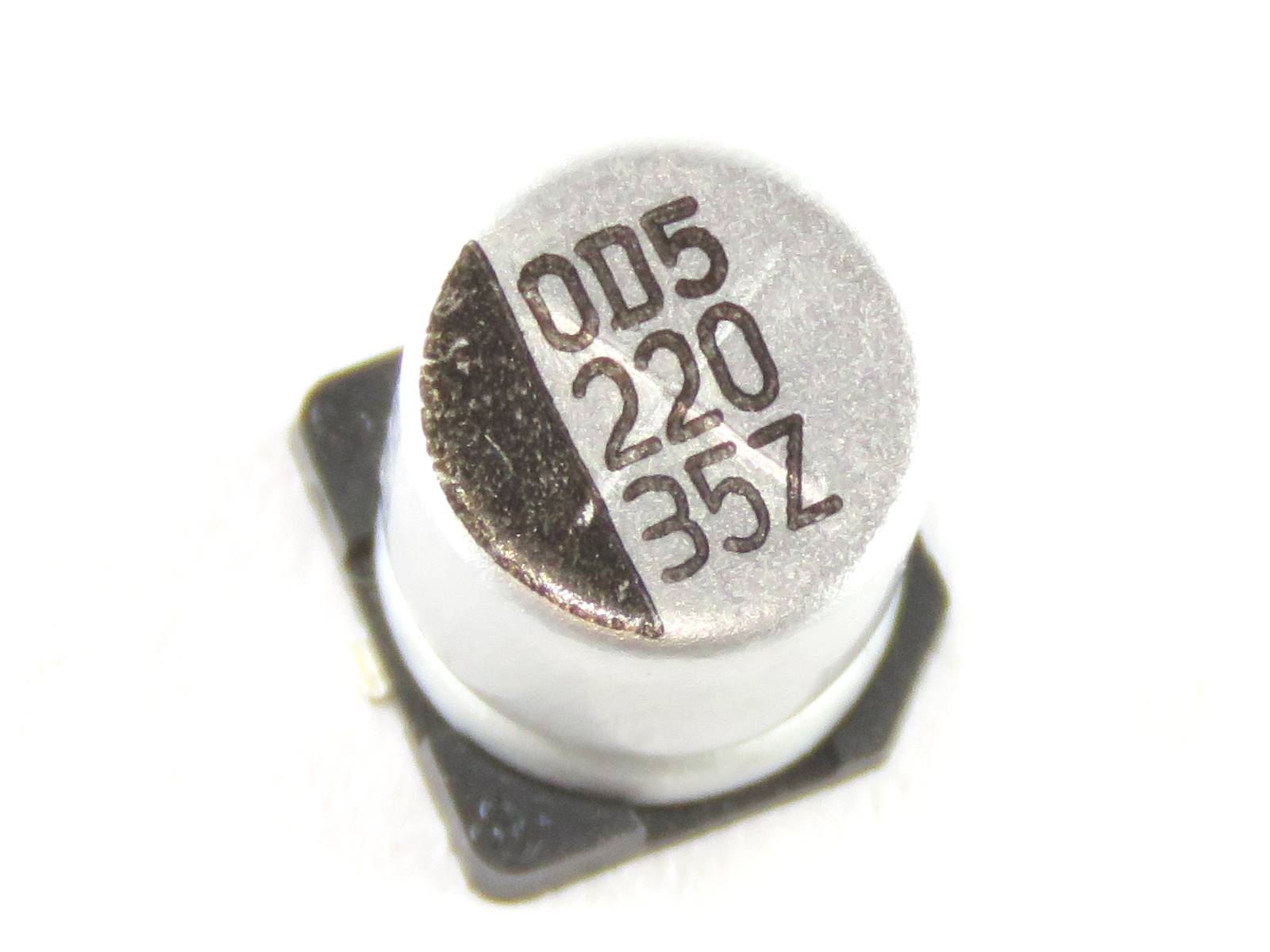 Condensateurs CMS SMD 0805 1uf 10V    SAMSUNG dimensions 2x1,2mm