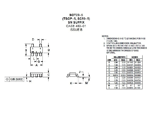 Circuit intégré NCP1402SN50T1