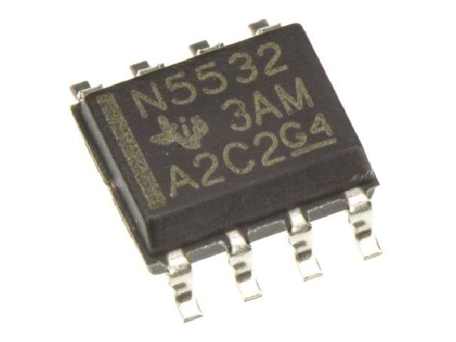 Circuit amplificateur opérationnel NE5532D
