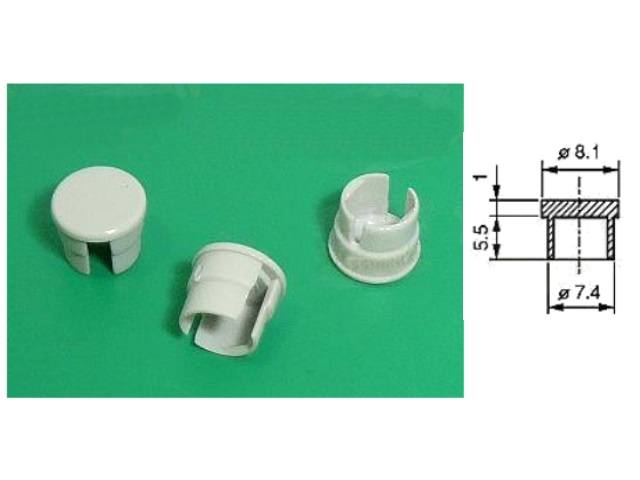 Calotte bouton de potentiomètre POT-KNOB20-10ZG