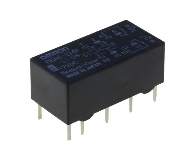 Relais 12V RELAY-G6AK234P1