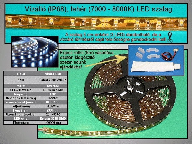 Flexible LED RIBBON-WC003W