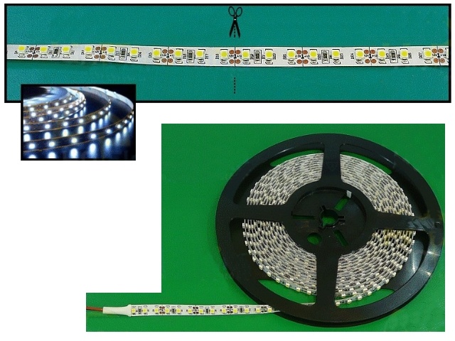 Flexible LEDs blanches RIBBON-WC120N
