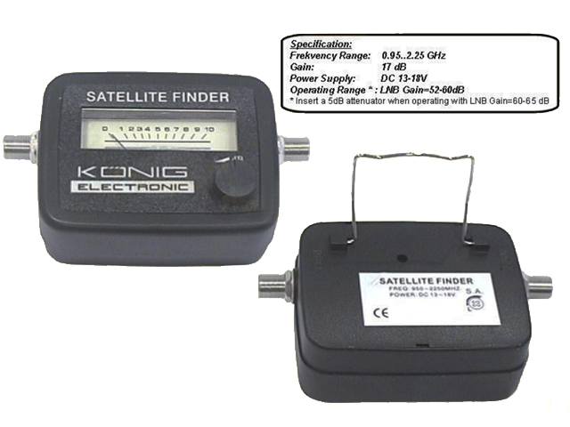 Pointeur satellite SAT-FINDER